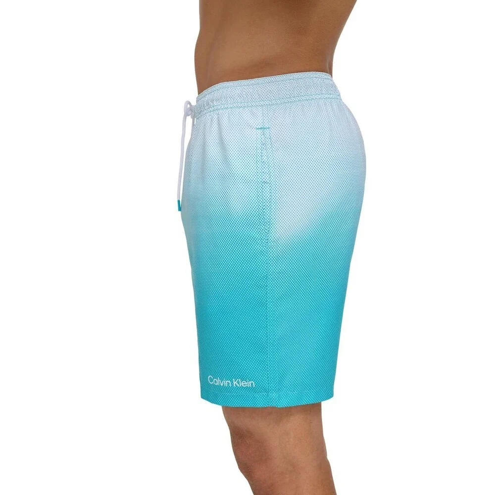 Calvin Klein Volley Swim Trunks Men's 2XL Atlantis Gradient Dot Print FTS943
